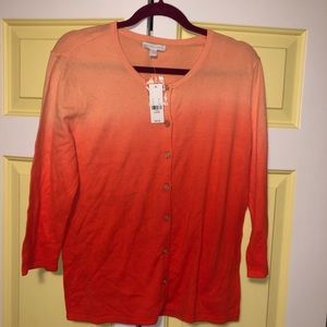 New York & Company Button Down Sweater Longsleeve